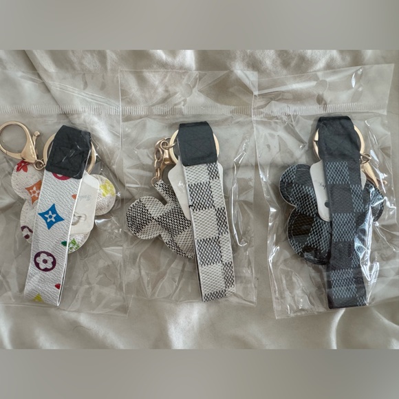 3 Mickey luxury inspired keychains. NWT - Picture 5 of 5